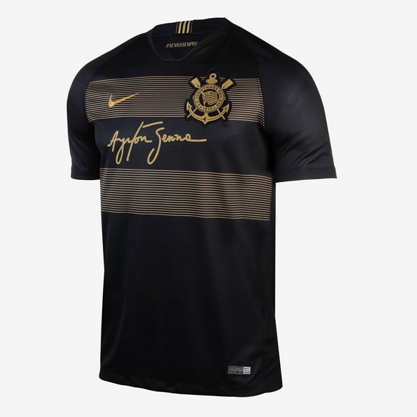 Camiseta Corinthians Paulista 3ª 2018/19 Negro